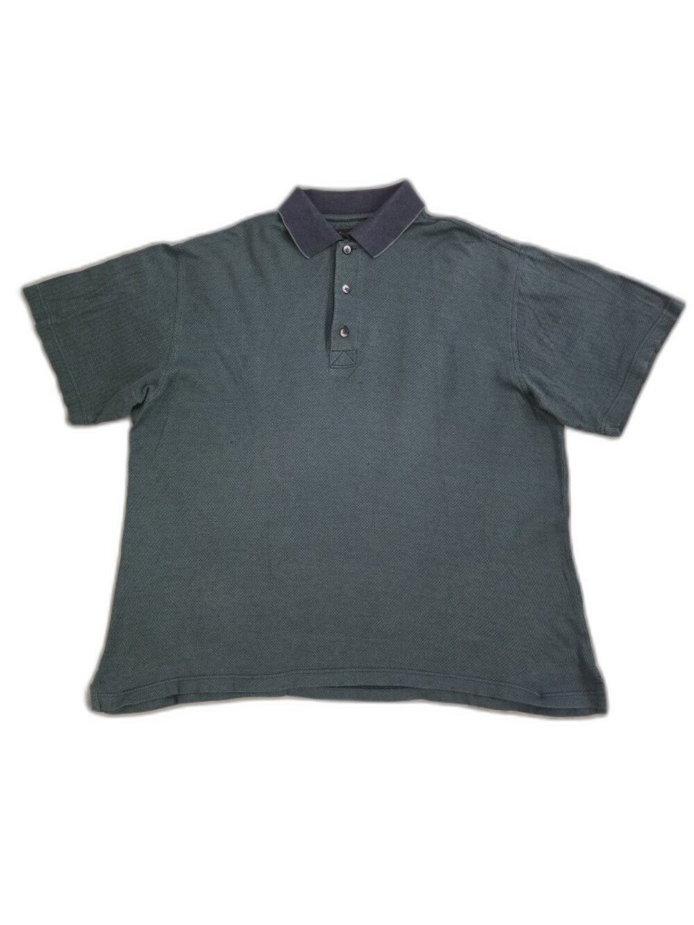 3/$20 Greg Norman Mercerized Cotton Polo Shirt Teal Golf Mens S